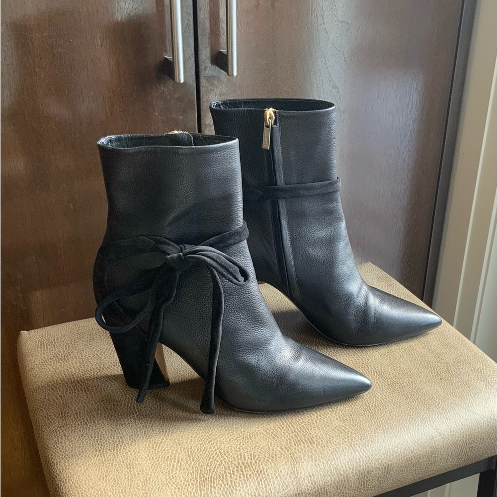 JIMMY CHOO HENRIETTA Black Ankle Boots